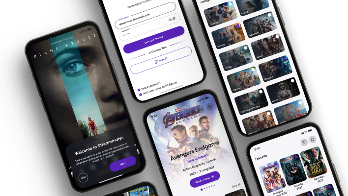 Event Booking Platform App Showcase