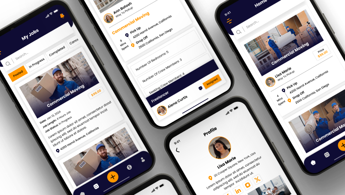 Commercial Movers App Showcase