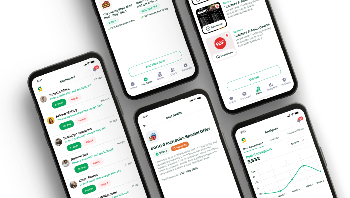 FlavorFind Delivery App Showcase