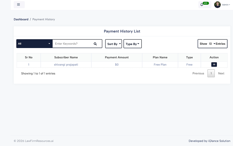 Website Screen Admin 5