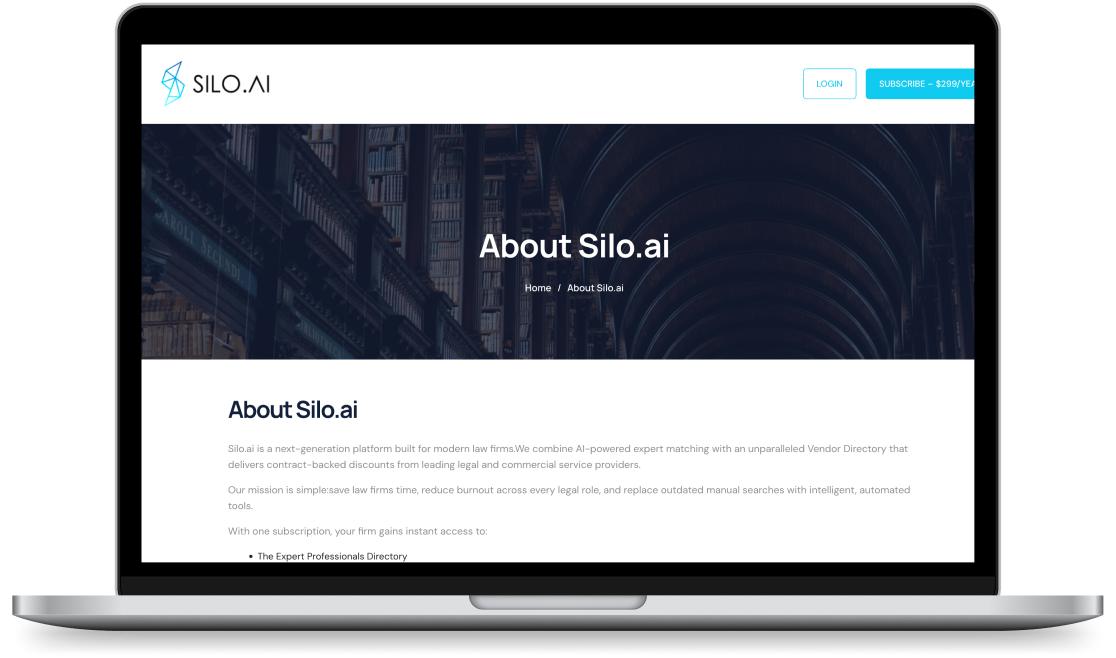 About Silo.ai Laptop Mockup