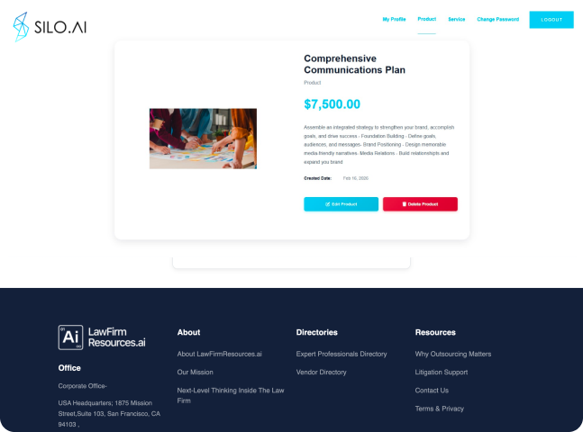 Website Screen Vendor 5