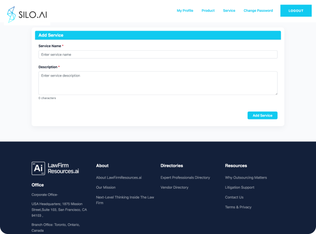 Website Screen Vendor 7